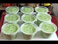 Ide Jualan ~Pudding sagu mutiara dg Chocolatos Matcha Late