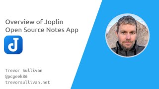 Joplin | An Open Source Notes Application With Data Synchronization 📝