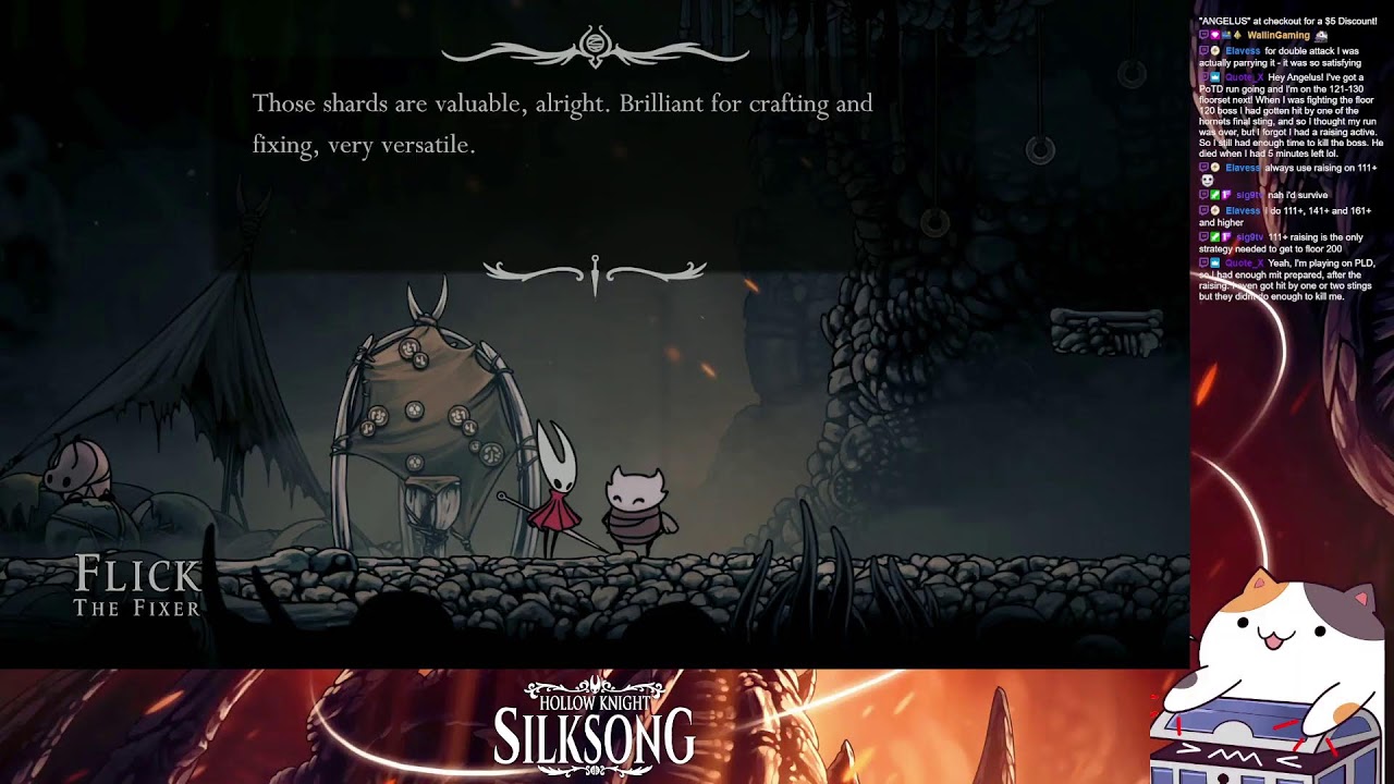 LIVE: Silksong Ep 1 | !nobackseating