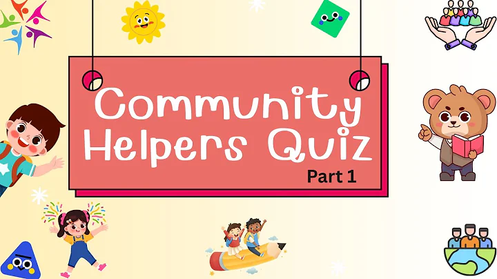 Community Helpers Quiz for Kids (Part 1) | Guess Who I Am! | Fun Learning Game | Quiz time