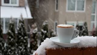 Cappuccino Under Snow