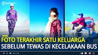Foto Terakhir Satu Keluarga Sebelum Tewas di Kecelakaan Maut Bus Probolinggo, Pagi Masih Vidcall