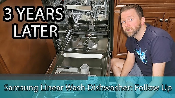 Samsung Linear Wash 39dba Dishwasher in Stainless Steel