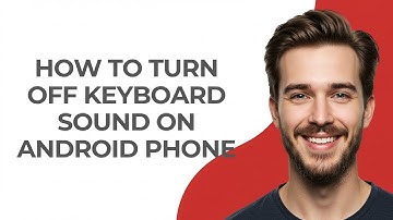 How To Turn Off Keyboard Sound On Android Phone - UPDATED!