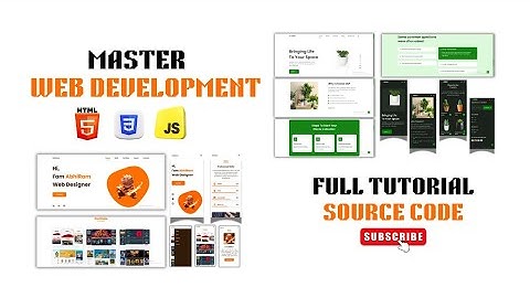 Master Frontend Web Development with 2 Real World Projects Using HTML CSS & JS Beginners to Advanced