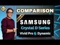 Samsung Crystal 4K Vivid Pro vs Crystal Dynamic TV | Best TV 2024