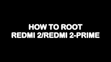 How to Root Xiaomi Redmi 2 / Redmi 2 Prime - Without PC - No OTA Break - Using Stock Recovery (EASY)