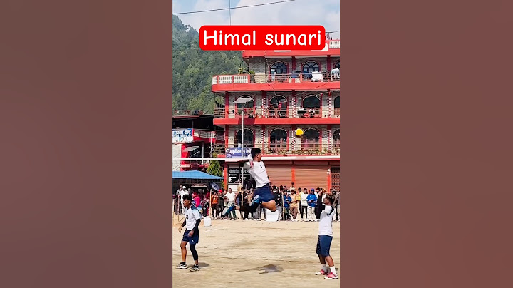 #nepalvolleyball Himal sunari Gandaki province #volleyballteam #travel #nature