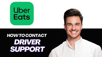 NEW | How to Contact Uber Eats Driver Support (2025)