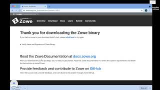 Download Zowe Convenience Build .pax