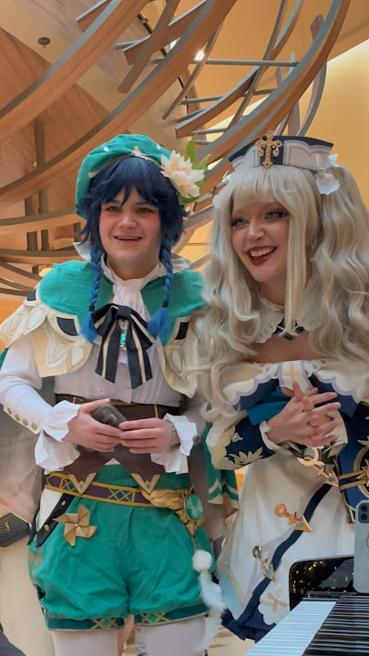 Wait for it 😱😱 #piano #publicpiano  #genshinimpact #Impact4Music #GenshinimpactDE #musicfromteyvat