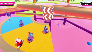 De sync or crazy glitch? Jump showdown fall guys | doing new emote of clank