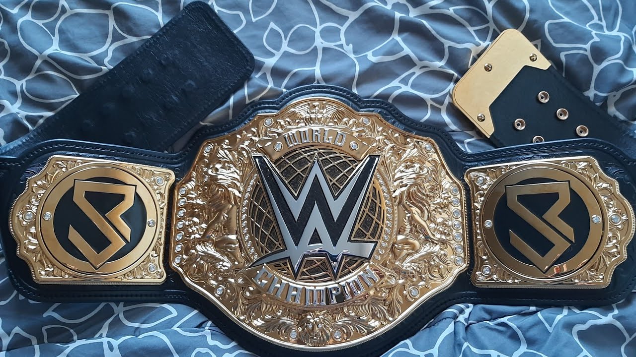 Releathered WWE World Heavyweight Championship Replica Belt 2023 - YouTube