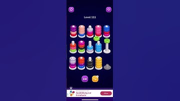 Nut Sort Lösung Level 111 Walkthrough #games #gaming #puzzle