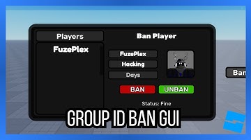 How To Make A Ban GUI Using A Group | Roblox Studio