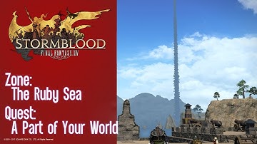 FFXIV Stormblood Quest: The Ruby Sea - A Part of Your World