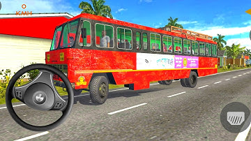 Indian Sleeper Bus Simulator | 3D Public Transport Bus Game - Bus Wala Game - Android Gameplay 