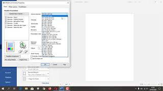 TUTORIAL MEMBUAT UKURAN KERTAS F4 DI PRINTER EPSON L3110
