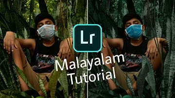Edit DARK MOODY Photos using mobile Lightroom |Malayalam Tutorial