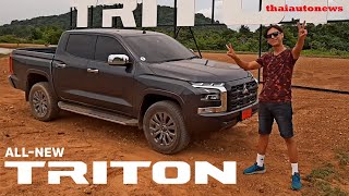 World's First English Review of the 2024 Mitsubishi Triton (On-Road and Light Off-Road)!