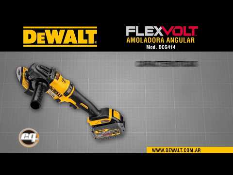 DEWALT: Amoladora angular FLEXVOLT 