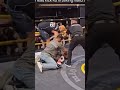 Head kick in boxing match🤨 #fypage #trending #funny #funnyvideo #boxing