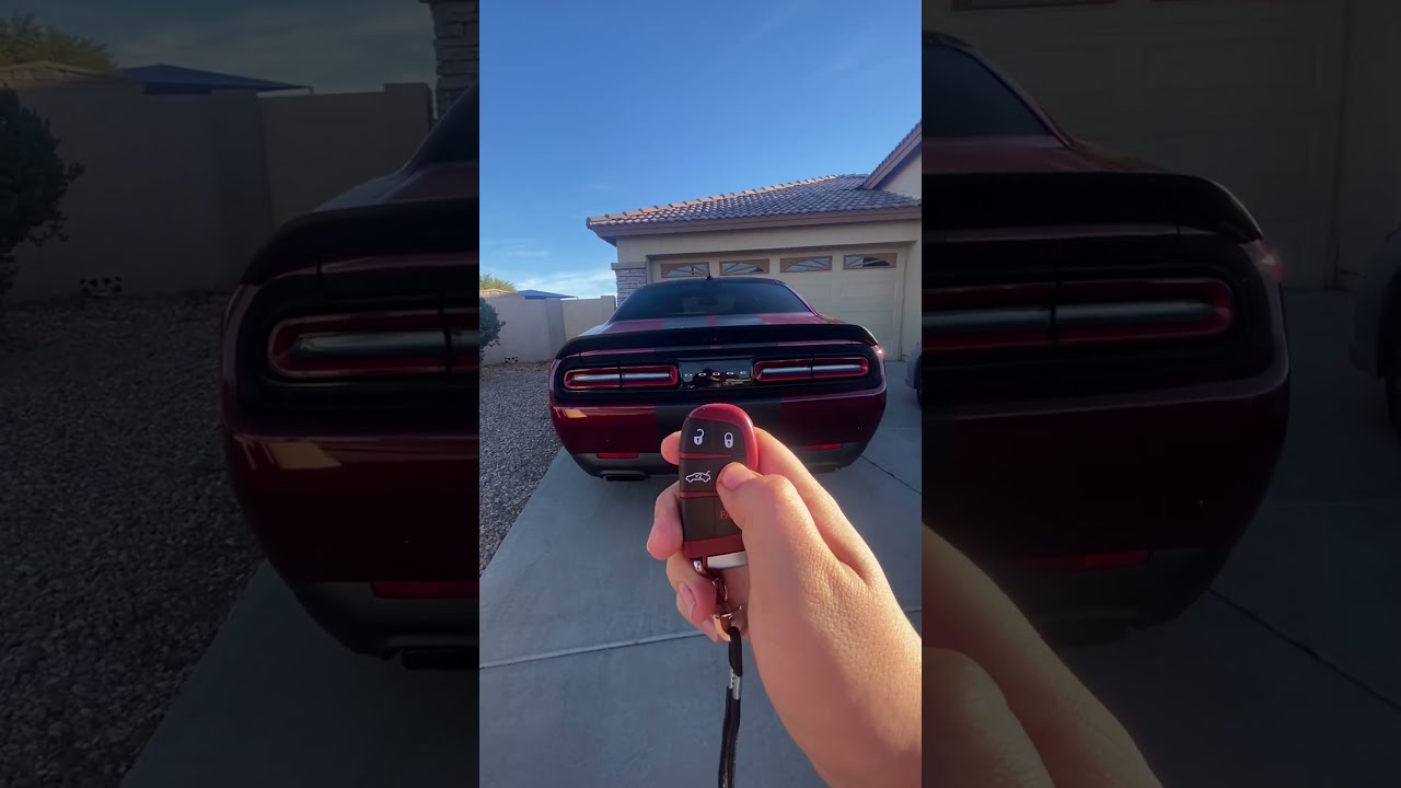 Challenger SRT Hellcat Redeye Coldstart 