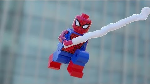 Lego Spider-Man Swings! (Blender Animation)