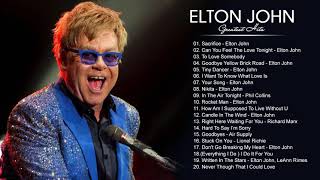 Elton John : Elton John Greatest Hits Full Album | Best Songs Of Elton John