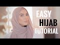 Hijab tutorial 2021  chiffon scarf tutorial  yowitsfariin