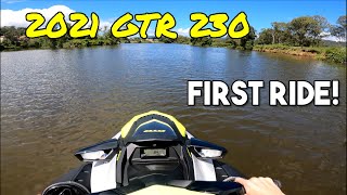 2021 SeaDoo GTR 230 First Ride and Impression | Testing 0 - 60 and More!!!