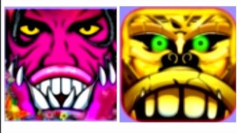 TEMPLE RUN vs SCARY PRINCE RUN ( Gameplay Android ios )