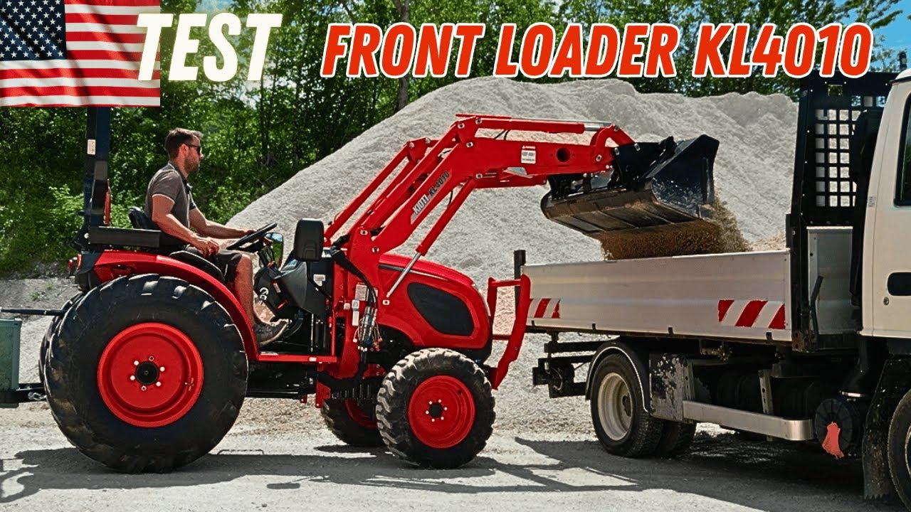 Front loader test KIOTI CK2630