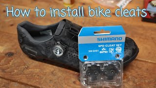 How to Install Bike Shoe Cleats