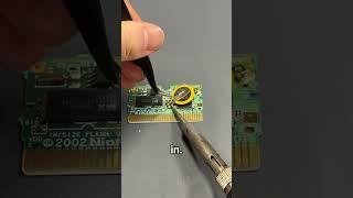 How to replace Pokemon Emerald internal battery