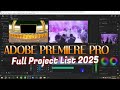 adobe premiere full cinematic project 2025 ! premiere pro project list 2025 ! eediting jp ! premiere