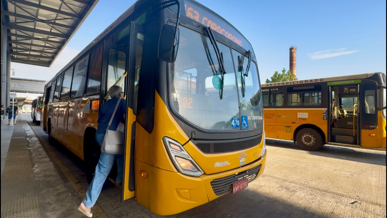 Linha 163 | Do Terminal Gentileza à Lagoa (Real)