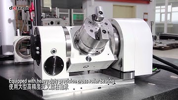 detron NC Rotary Table - 5th axis_GF-170P Tilting Rotary Table