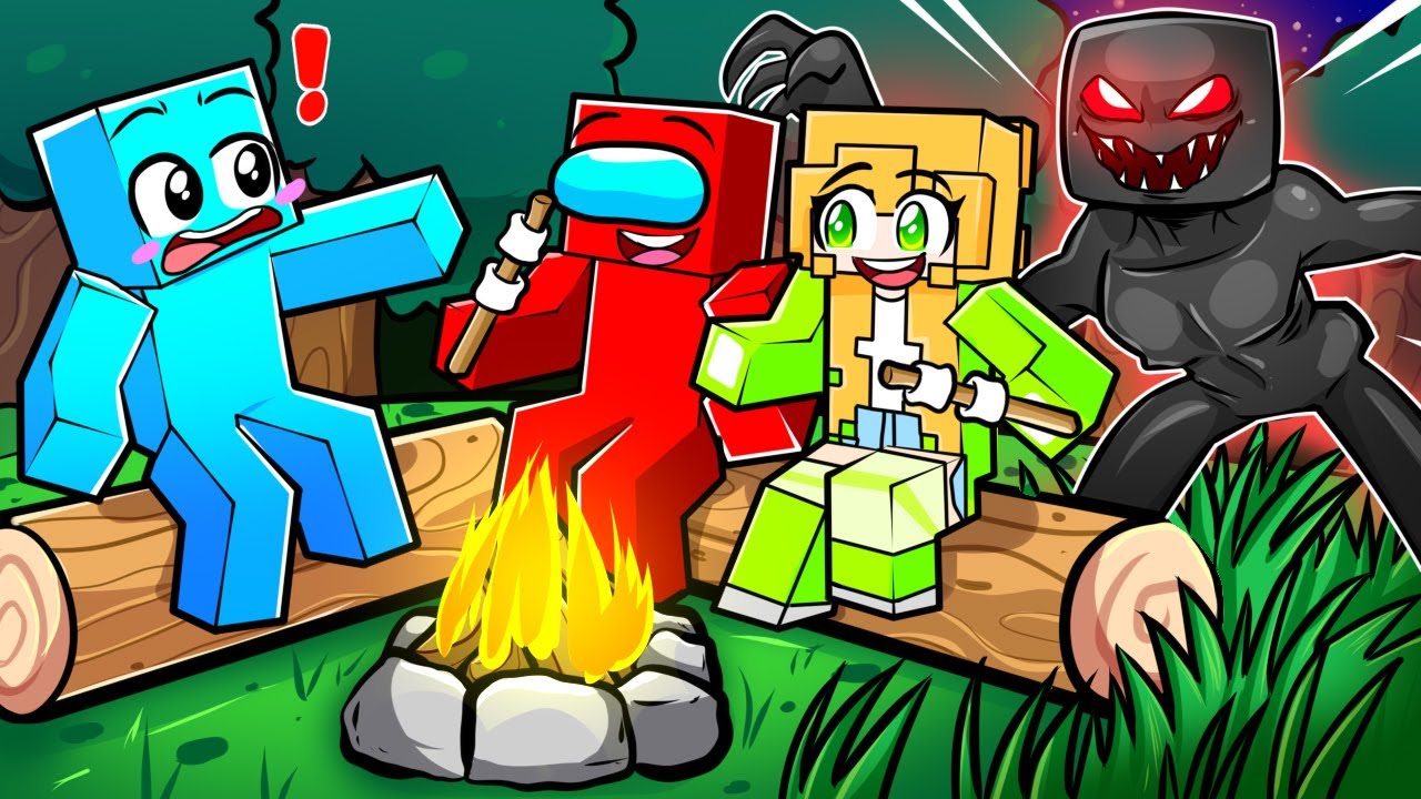 Nunca Volveremos de ACAMPADA en Minecraft…