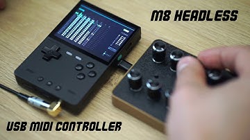 Ambient Jam with M8 Headless and Custom MIDI Controller