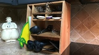 Free Set of Plans here: https://www.wilkerdos.com/product/kitchen-utensil-holder-plans/ For a written tutorial check out my blog at ...