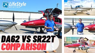 WHICH AIRPLANE IS BETTER? | Cirrus SR22T vs Diamond DA62 Comparison