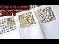 Henna classes day 5 learn detailed henna with zikra mehndi classes