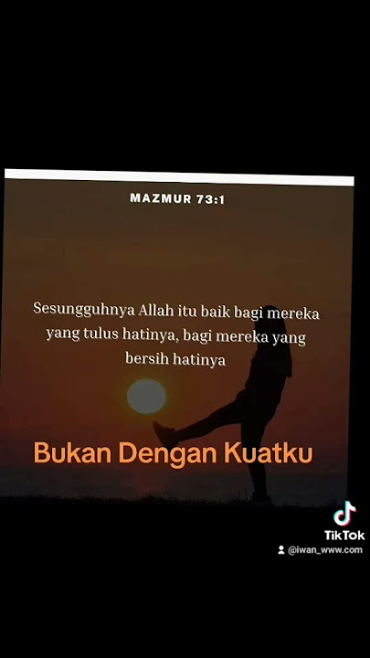 BUKAN DENGAN KUATKU #lagurohanikristen