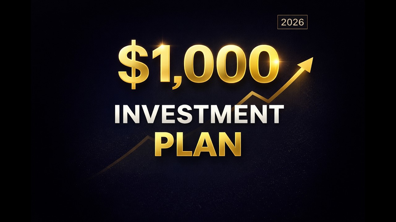 Best Way to Invest $1,000 in the US & UK | How I Would Invest $1,000 in ...