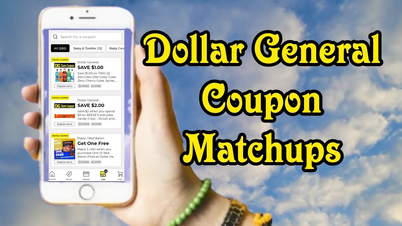 New Digital Coupon Matchups for Dollar General YouTube