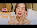 (eng/jpn/chn/vn/esp)grwm🇬🇧영국에서🍊촉촉 레드오렌지 메이크업 겟레디윗미!ㅣget ready with meㅣ챙잇뷰티CHAEYOUNG채영ㅣgrwm