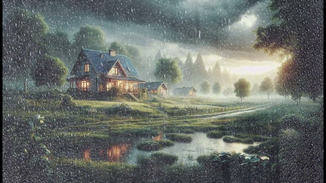 ASMR Sounds of rain 6h for relaxation