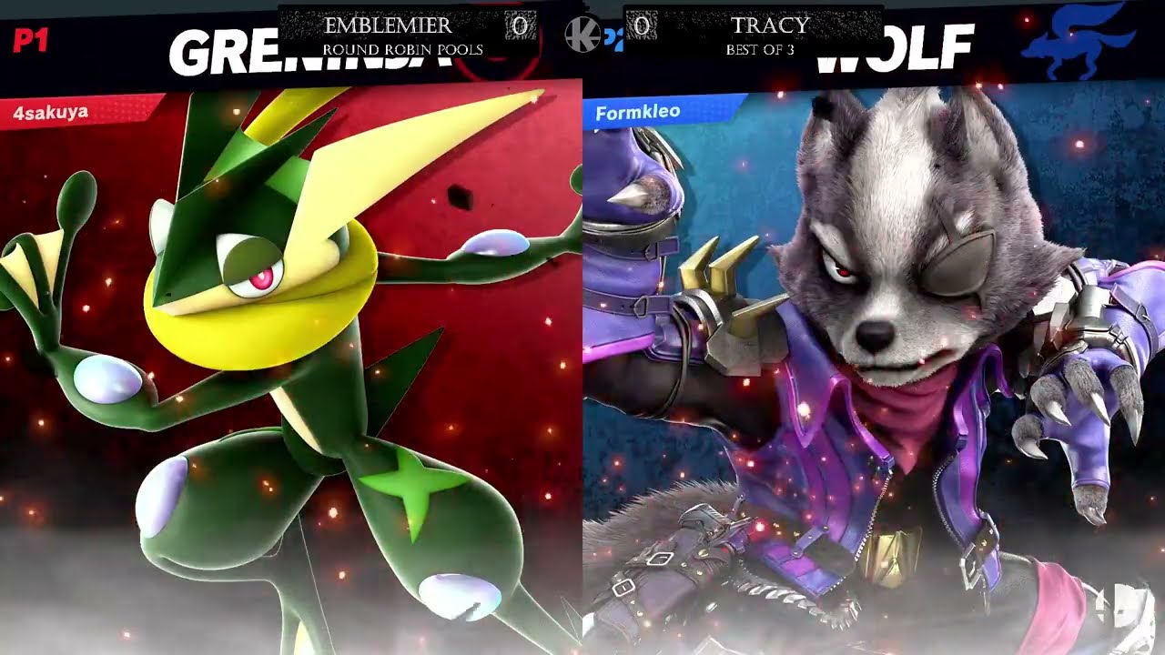 Emblemier (Greninja) vs. Tracy (Wolf) - Pools