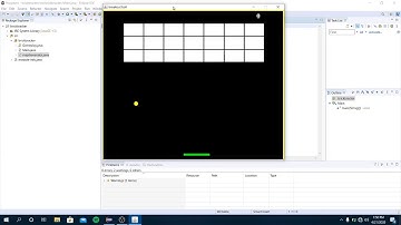Java mini project (Brick Breaker game) Gameplay